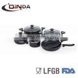 China Made Die-cast Aluminium Grillpan Cookware Set thumbnail-3