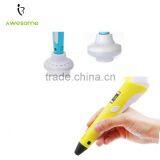 (Lower Price) Extruding 3d Doodle Pen Plastic 3D Pen Drawing Pen 2016