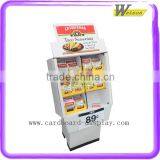 Supermarket Promotion Compartment Stand Paper Floor Gifts Display For LED thumbnail-6