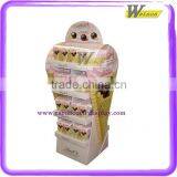 Custom Shape Cardboard Display Stand for Chocolate