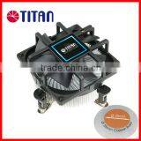 Intel LGA 775 Aluminum Fin Air Cooling Fan Copper Base CPU Cooler