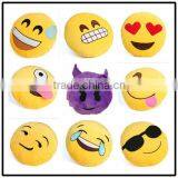 Factory Oem Custom CE EN71 Top Quality Stuffed Emoji Pillows Plush Cushion thumbnail-2