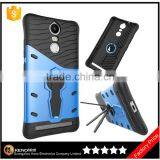 Hot Durable Armor Case for Lenovo K5 Note Hybrid TPU PC Impact-resist Back Cover Case With Active Kickstand thumbnail-1