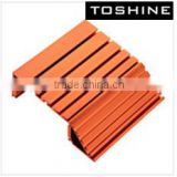 TOSHINE low price hot selling 6063 t5 black anodized aluminum car amplifier shell aluminum extrusion profiles