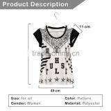 High Quality Custom 3D Printing Hustle Sports Gym Tshirt Women thumbnail-2