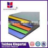 Alucoworld aluminum composite board protective outdoor sign board acp panels for curtain wall cladding