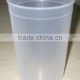 12oz Transparent Plastic Ice Cream Cup Water Tumbler thumbnail-1