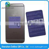 1.8 Inch Business Card Smartphone Sticky Microfiber Screen Cleaner thumbnail-1