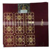 Bright Yellow African Styles Head Tie / Flowers Patterns Sego / Classical Nigerian Gele Fabric Quality Choice thumbnail-3