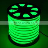 24v 110v 220v green color neon led flexible rope light