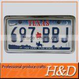 USA Customizable Rectangular Aluminum Number Plate thumbnail-2