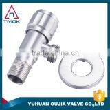 TMOK Supplier 304 Stainless Steel Drawbench 1/4 Turn Angel Valve With Decorate Foundation thumbnail-3