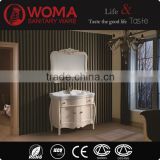 New design Beige Color Bathroom Solid Wood Vanity oak wash basin Made In China No.3052