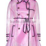 Clear PVC PE Raincoat thumbnail-4