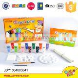 With 4 Color Paints Health DIY Kids Finger Painting Toy Foreign Kids Games thumbnail-3
