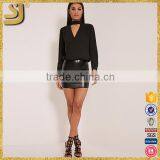 Hot Selling Well V-neck Fashion Long Sleeve Casual Cotton Blouse Quality Choice thumbnail-4
