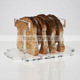 Innovative Design Countertop Clear Acrylic Toast Rack,bakery Holder,bread Rack thumbnail-2
