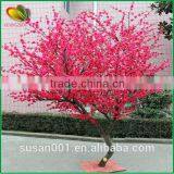 Home Decor Artificial Cherry Tree Bonsai Plastic Artifcial Cherry Blossom Tree thumbnail-4