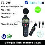 Digital Data Logging Sound Noise Level Meter 30 -130dB Type A & C With Factory Lowest Price TL-200