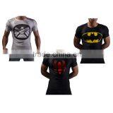 Summer Style Men Marvel Superhero/bat-man Compression t Shirt Superman Gym Men Fitness Sport Workout Crossfit Clothes Shirt thumbnail-1