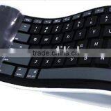 Flexible Folding Silicone Rubber Wireless Bluetooth Keyboard for PC Laptop IPad