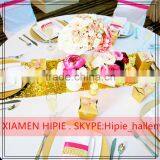 Sparkle Light Gold Sequin Table Runner for Wedding & Events thumbnail-3