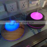 China Colorful LED Light Wood Grain Aroma Diffuser Supplier's Choice