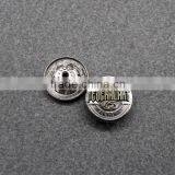 Rolling Plating Silver Denim Button thumbnail-2