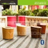 VM-BT232 Slope Shape Retro Wooden Bluetooth Speaker Bluetooth Mini Speaker thumbnail-2