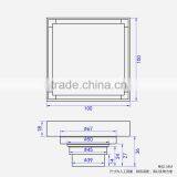 LABRAZE LE8201C Bathroom/kitchen Brass Floor Drains With Chrome Plating thumbnail-5
