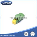 Plastic 2 pin green PA66 auto connector 211PC022S5044 for automotive application,housing application
