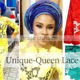 2016 Best quality African guipure lace fabric / Unique fancy cord lace fabric /guipure cord lace fabric