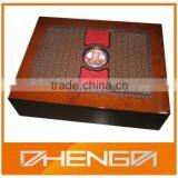Hot!!! Customized Made-in-China Elegant Wooden Grain Precious Packaging Logo Printing Tea Gift Box (ZDW13-T024) thumbnail-6