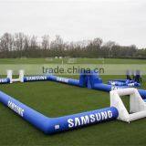 Lawn Sports Inflatable Football Pitch Adults Inflatable Soccer Court Hot Selling