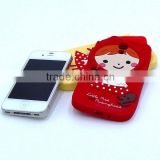 cute silicon waterproof cover mobile phone