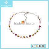2015 Brand Quality Colorful Austria Crystal Custom Necklace for Girls thumbnail-3