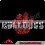 Beautiful bulldogs custom rhinestone template