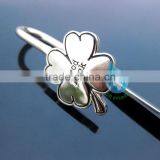 Four-leaf Clover Metal Bookmark/custom 3d Bookmark China Supplier thumbnail-2