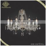 High quality glass crystal candle chandelier light