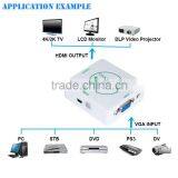 1080P Audio Synchronization With Video Converter Box VGA TO HDMI Converter thumbnail-3
