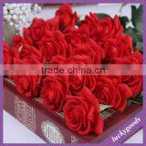 LFR092 Hot Sale Red Touch Rose Stems thumbnail-1