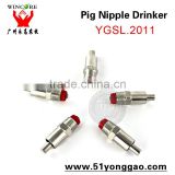 High quality automatic stainless steel 1/2" pig nipple drinker