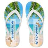 Amazon Ebay Hot Sale Unisex Customized Logo Beach Sandals Flip Flops Plastic Slippers thumbnail-1