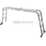 Aluminium Multi-Purpose Ladder 4.63Meters 4x4 Rung With Tool Tray thumbnail-3
