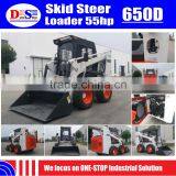 Cheap Skid Steer Loader Price 650kg Mini Skid Loader 55hp New WECAN Skid Steer Loader thumbnail-5