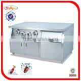 Stainless Steel Kitchen Work Table With Cup Dispenser thumbnail-4