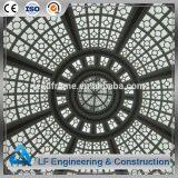 High Standard Galvanized Steel Space Frame Dome Skylight thumbnail-2