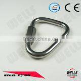 10mm Stainless Steel 316 Carabiner Triangle QUICK LINK thumbnail-1