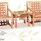 Bamboo Teapoy & Armchairs