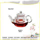 500ml High Glass Borosilicate Tea Pot TP019 thumbnail-1